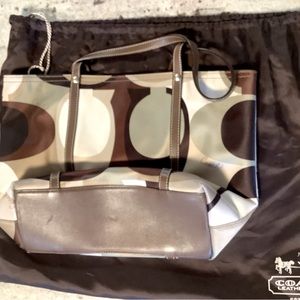 Authentic Rare multi color Coach